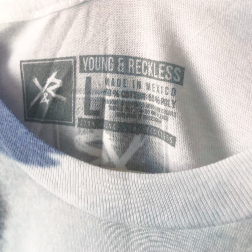 NEW Young & Reckless Polar Bear T Shirt Size Large NWT - Picture 4 of 6